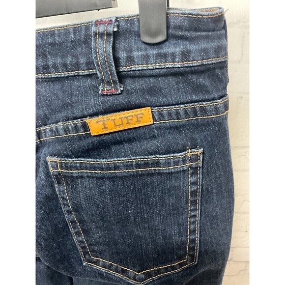 Cowgirl Tuff JUST TUFF JEANS Dark Wash Bootcut Trouser Pant Sz. 27x31 (U2) - Picture 6 of 10